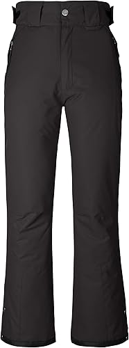 Wantdo Pantalones de esquí impermeables con aislamiento de montaña para mujer, pantalones cargo para invierno y exteriores