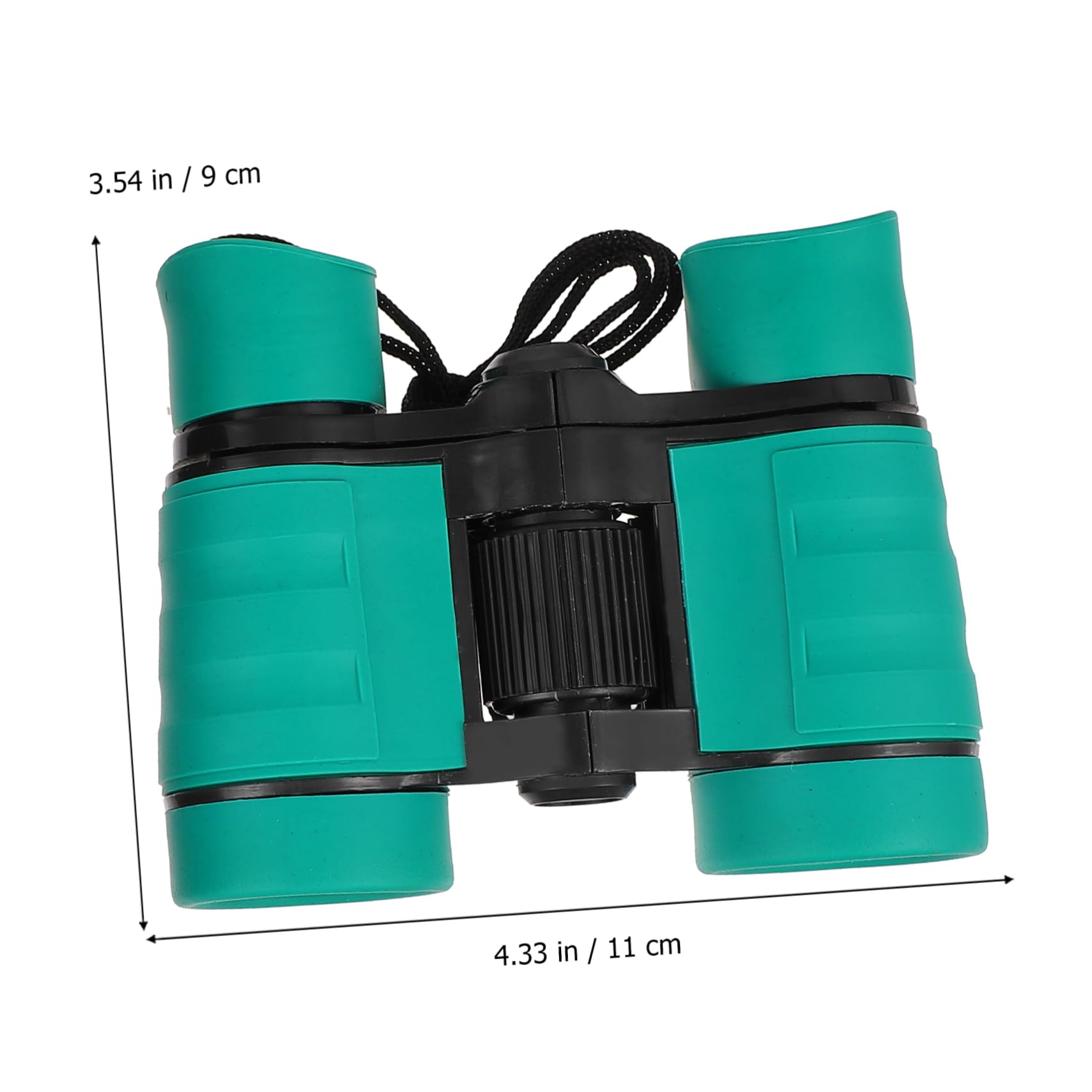 OSALADI 3piezas Prismáticos Compactos Niño Niña Binoculares Portátiles De Alta Definición para Observación De Aves y Actividades Al Aire Verano y Excursiones