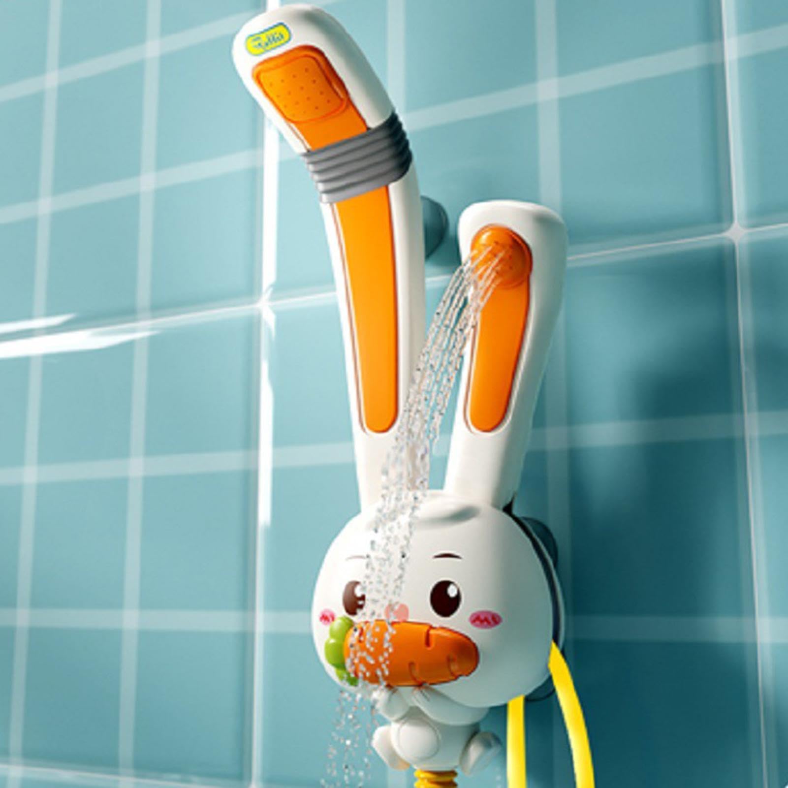 Giocattolo Spruzzatore da Bagno per Bambini A Forma di Coniglio Vasca