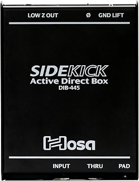 Hosa DIB-445 SideKick Active Direct Box