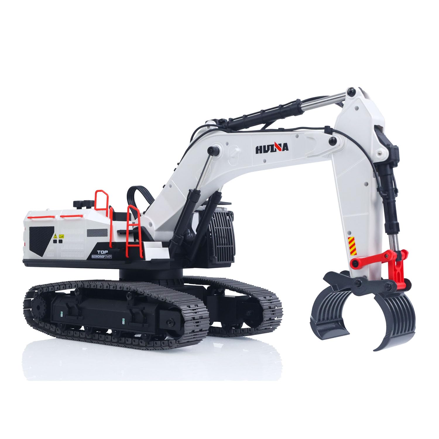 Toucan RC Hobby 1/14 HUINA RC Escavatore in Metallo Modello 1594 Luce RC Batteria 28 CH Suono