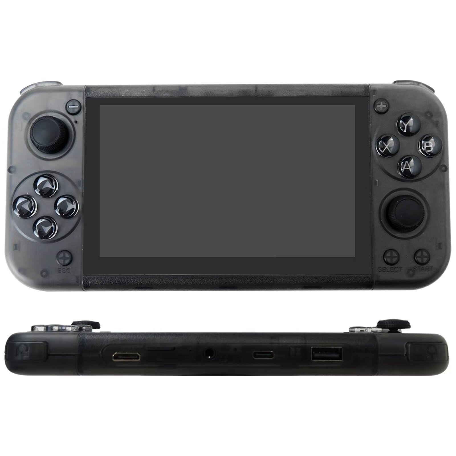 RG50XX Retro Handheld Game Console 5.0-inch IPS Screen, Portable Video Game Console with 64GB Card 15000+Games, Retro Gaming Handheld 19+ Emulator MP5 Game Player Bluetooth 4.2 5G WiFi