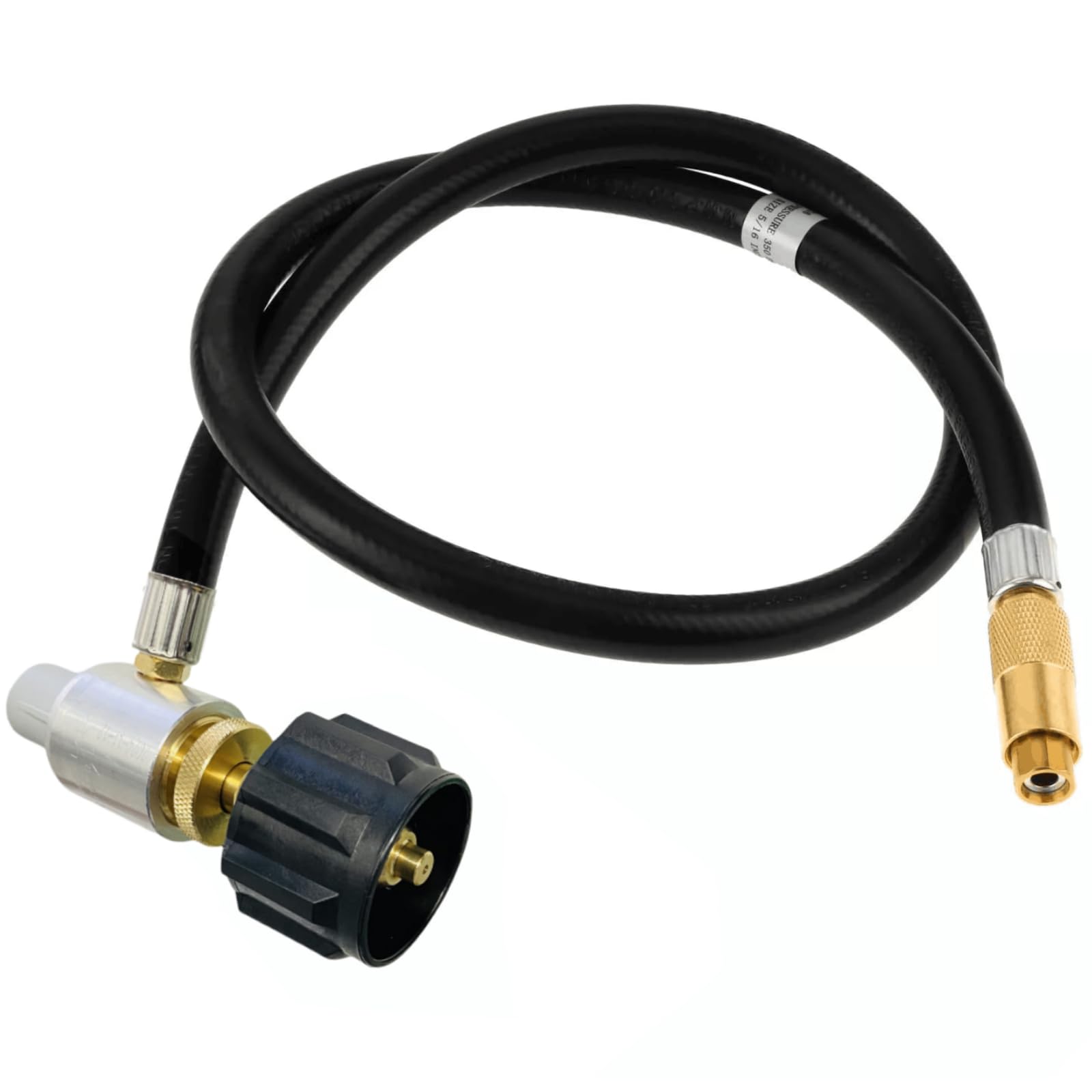 5428A Regulator pieca kempingowego i części zamienne do zestawu węża 3 FT - kompatybilny z 3-palnikowymi kuchenkami propanowymi Coleman Guide Series Camp, zbiornikami 0,5 kg do 9 kg