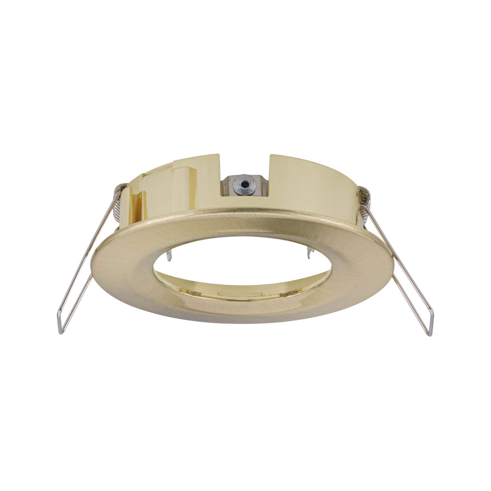 Paulmann 92483 Spots encastrés LED Choose spot fixe max. 3x10 watts spot encastré pour plafond Laiton brossé lampe encastrée Alu