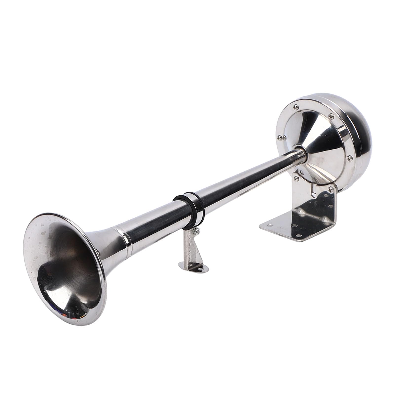 Matybobe Tromba Elettrica Marina 12V 125db, Clacson in Acciaio
