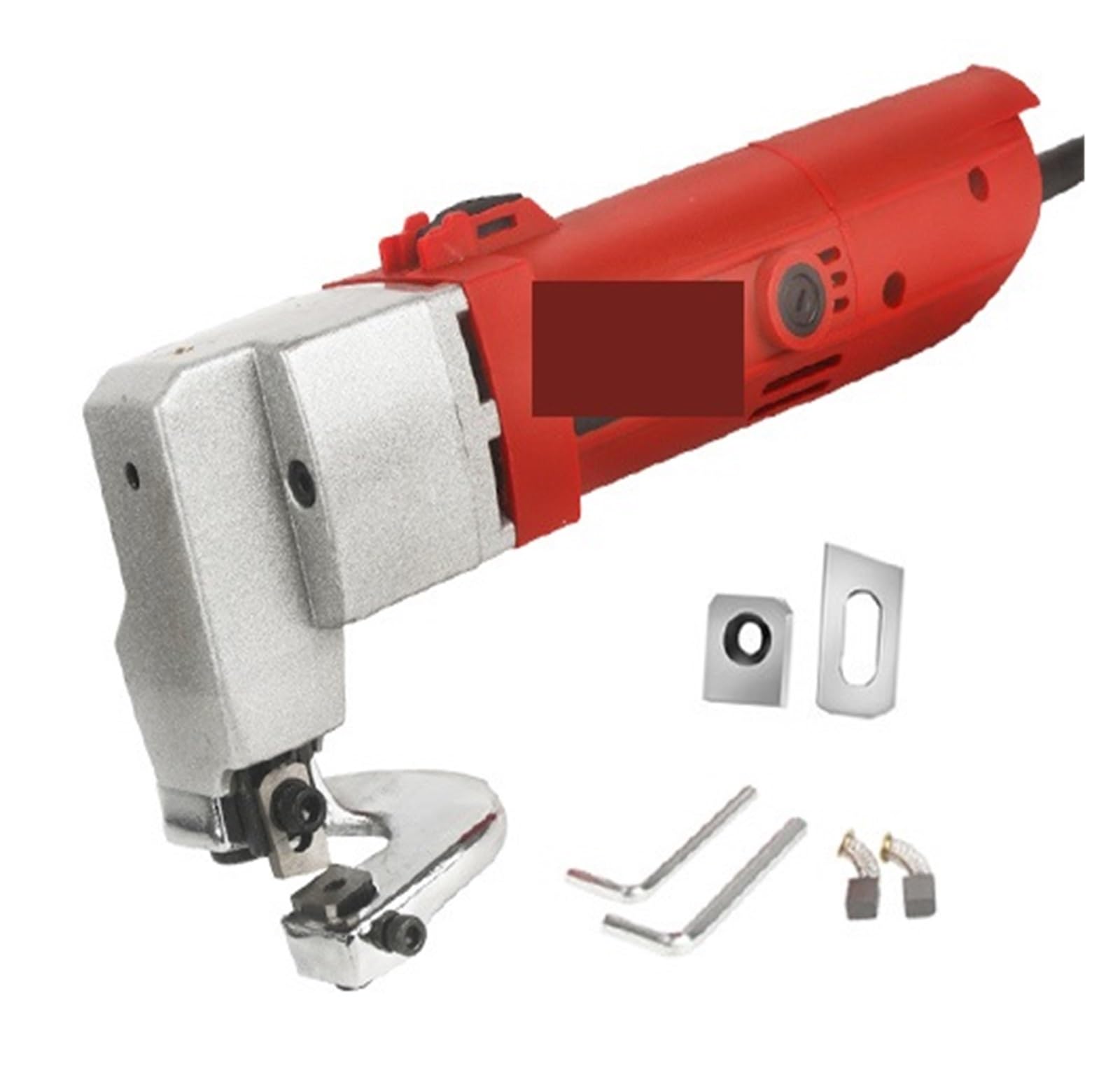 Przecinarki Rotacyjne, Elektryczny nożycowy przecinak do blachy 580W 2.5mm zdolność cięcia sekatory przecinak do metalu nożyce do blachy żelaznej(Machine with blade)