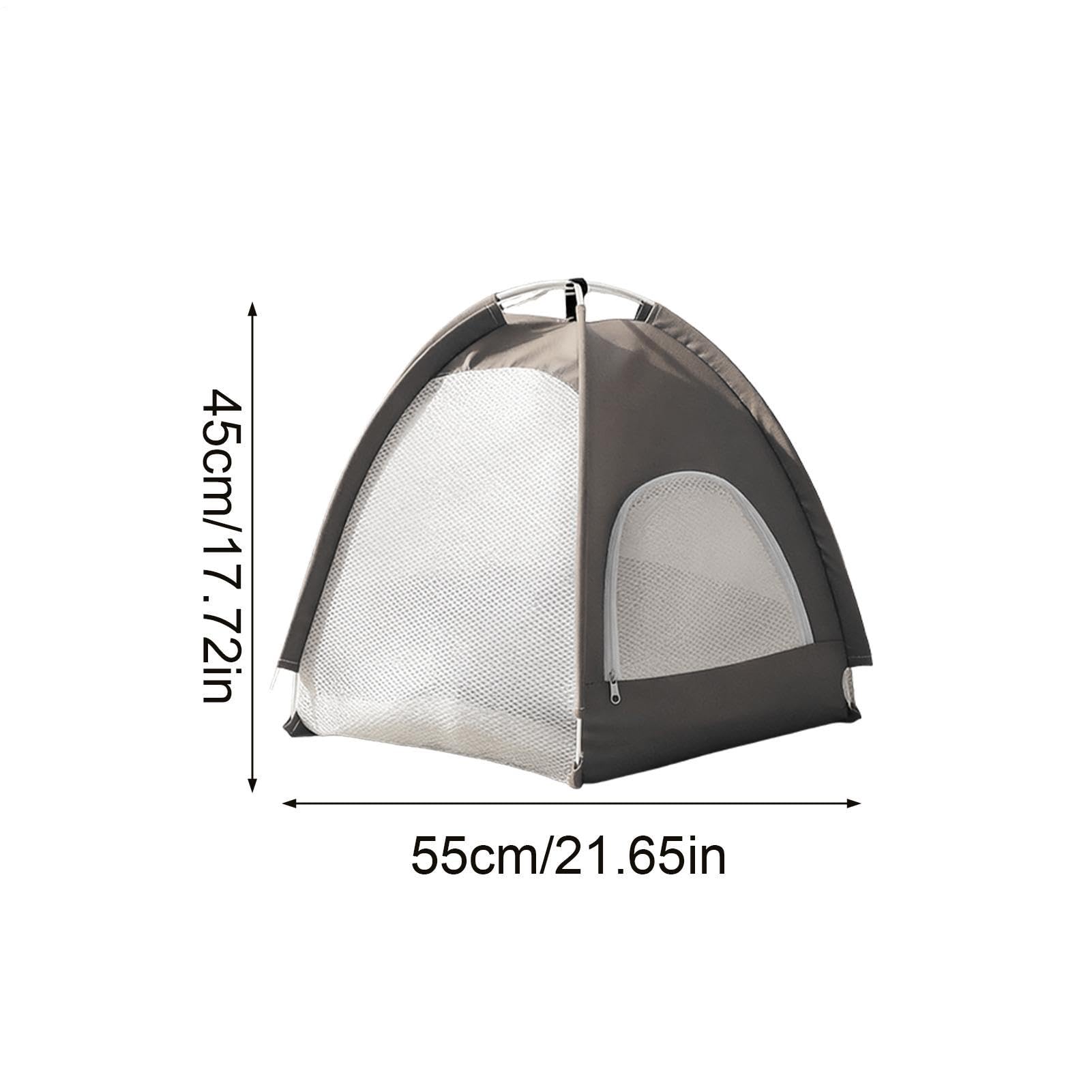 Tenda Per Gatti Grotta in Rete Pieghevole e Traspirante