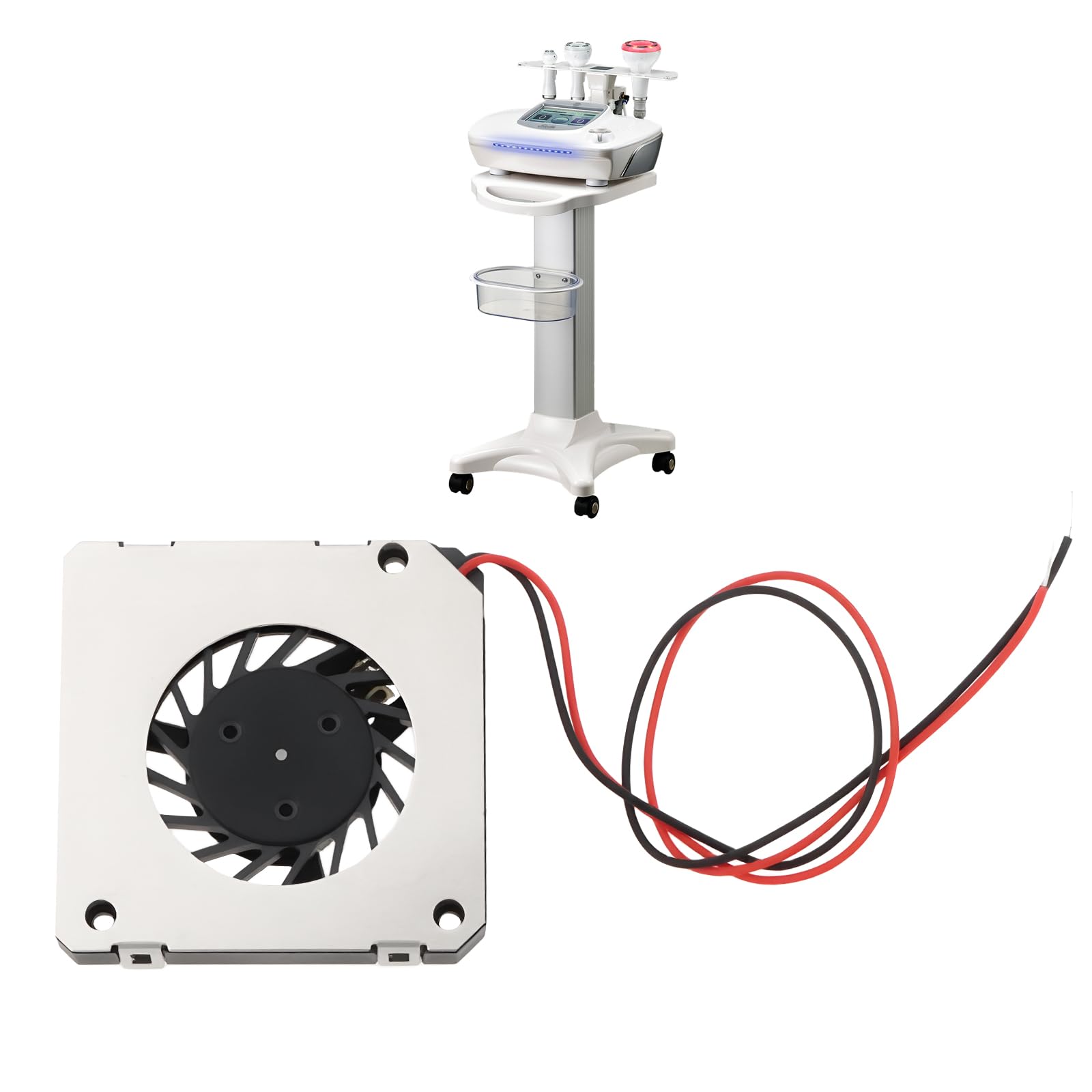The Lord of the Tools 2PCS Industrial Miniature DC Turbo Fan RFB3004 3x3x0.5cm Compatible with Beauty Equipment - Image 3