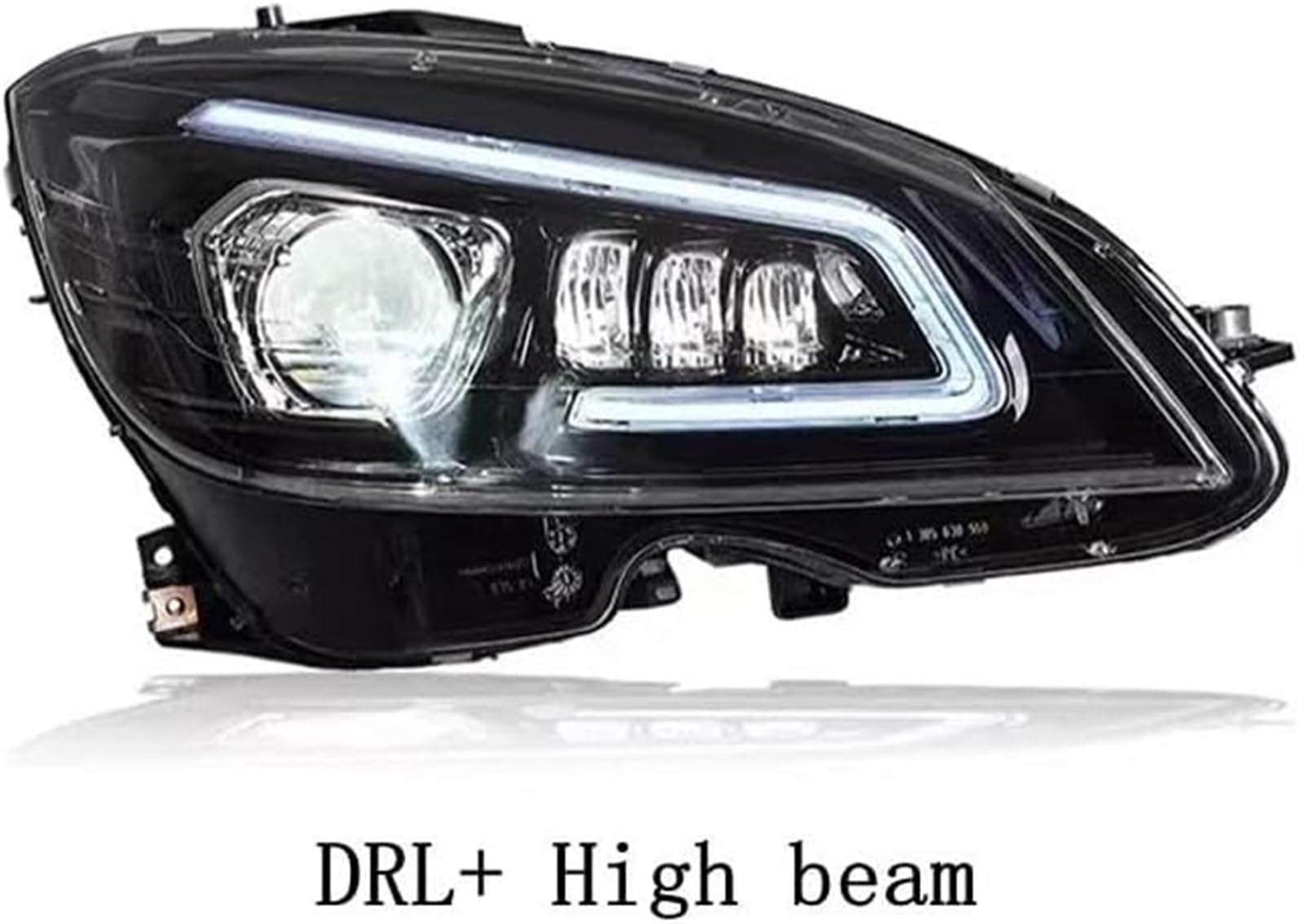 Générique Ampoules de voiture à économie d'énergie Phares LED pour Benz pour Classe C W204 C200 C260 C63 2007-2011