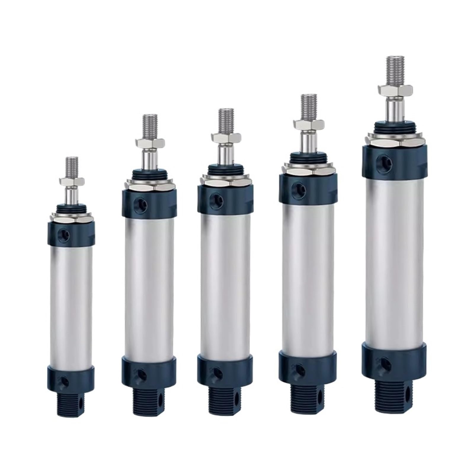 Cylindre pneumatique double effet MAL 16x75mm pour automatisme fluide