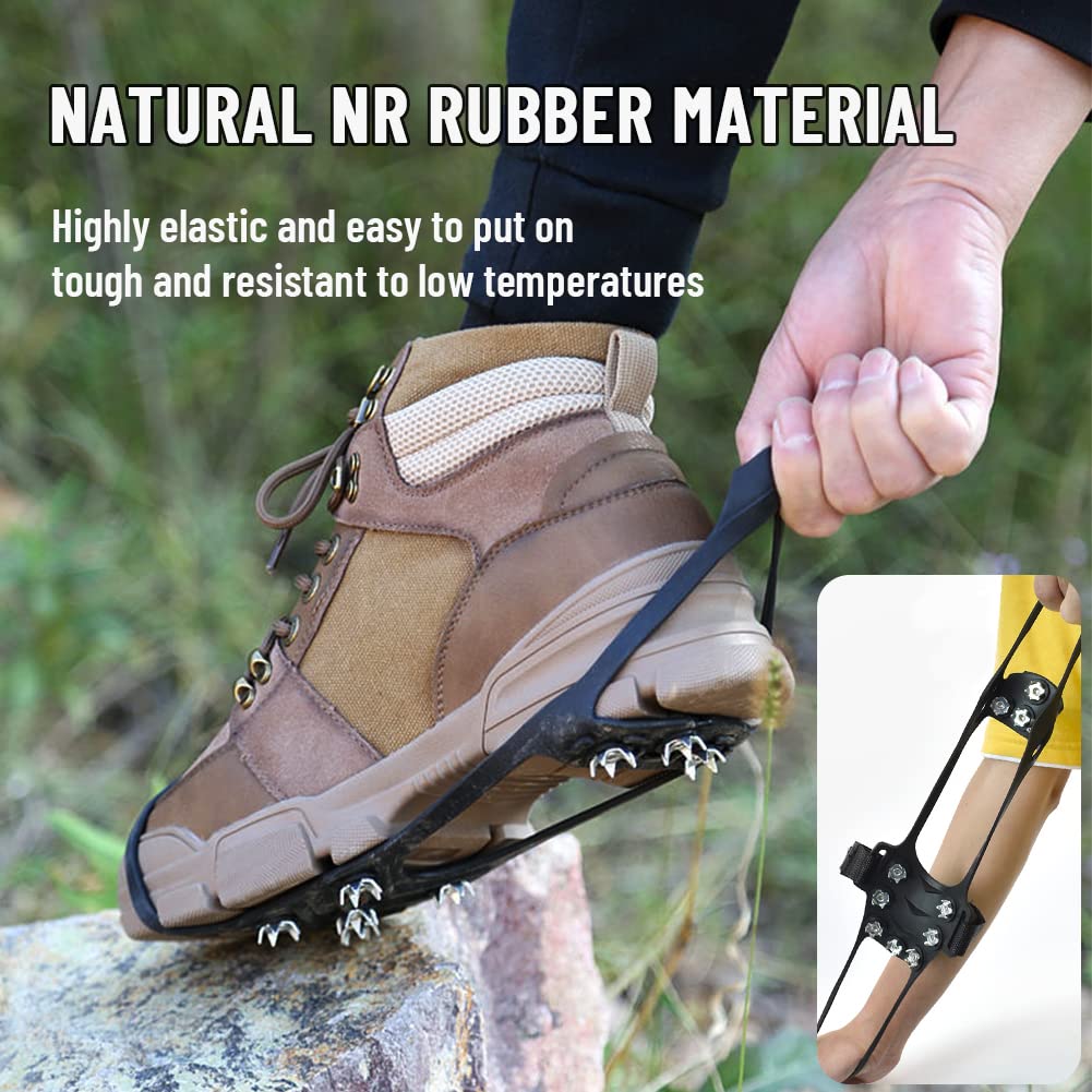 Crampons Pour Chaussures Antidérapant 11 Dents