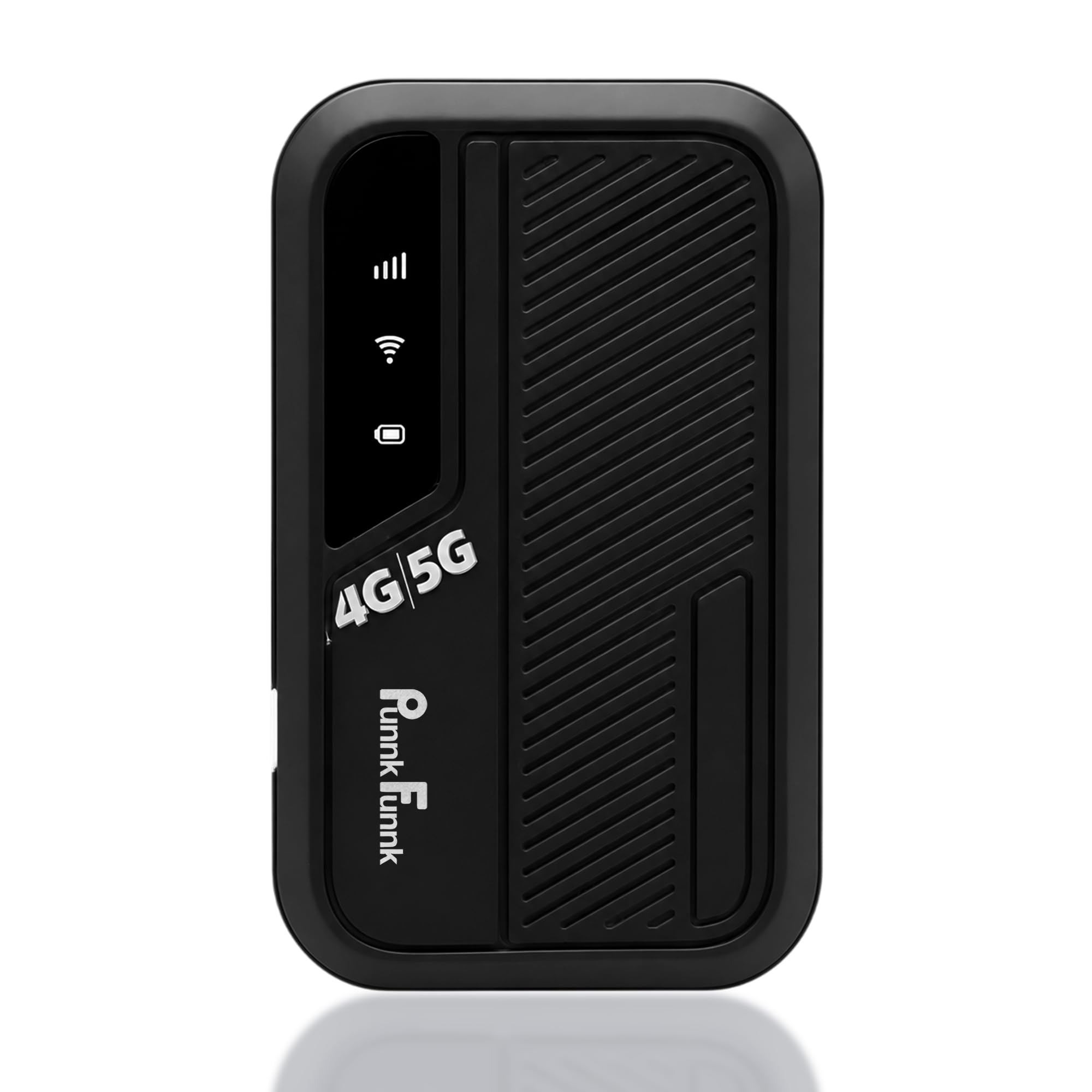 PunnkFunnk 4G/5G LTE WiFi Dongle, SIM Card Slot with Up to 300Mbps WiFi Hotspot, Hotspot Device with All Sim Network Support, 3000Mah Battery, High-Speed Wireless Internet (Black)-image-19