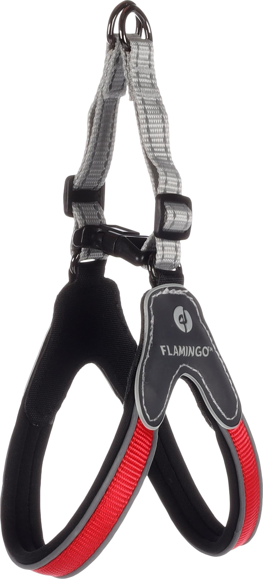Flamingo Dog Harness Easy Hilka Red S 35-45cm 35-45cm 20mm