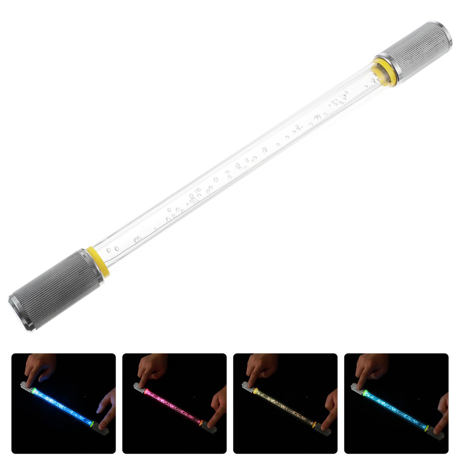 Mikinona Kit Scientifique en ABS pour Garçon et Filles Tige Conductrice Lumineuse Colorée Améliore la Cognition Scientifique, pour Expériences D'électricité et Apprentissage