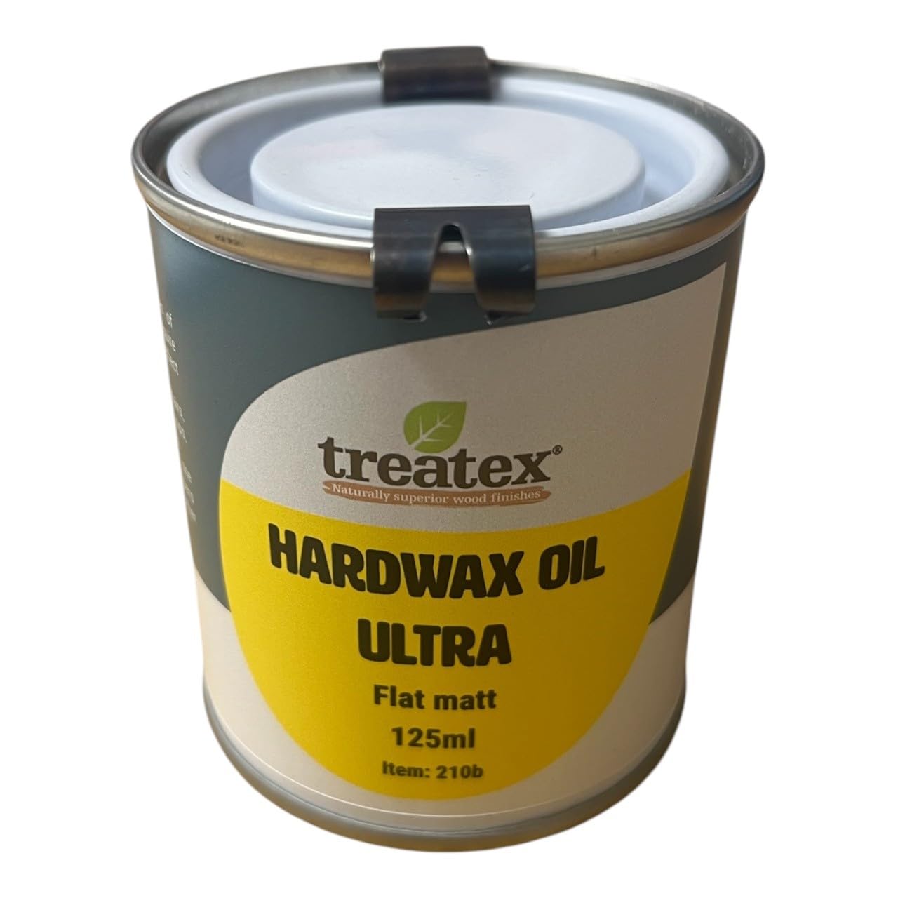 Treatex Hardwax Oil Ultra - Clear Flat Matt 210b 125ml Tin
