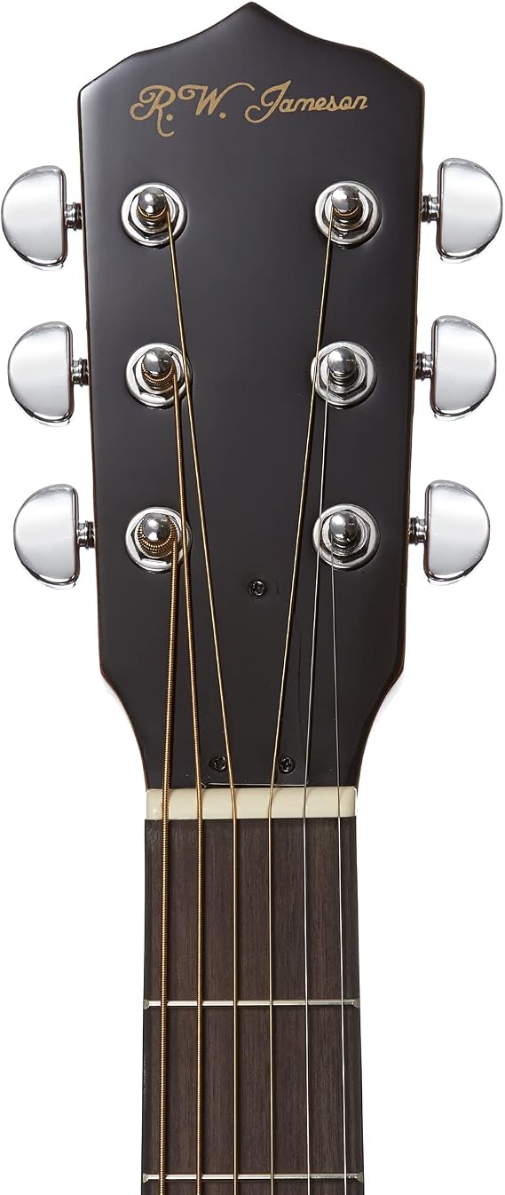 6-String Banjo Guitar with Closed Back Resonator and 24 Brackets
