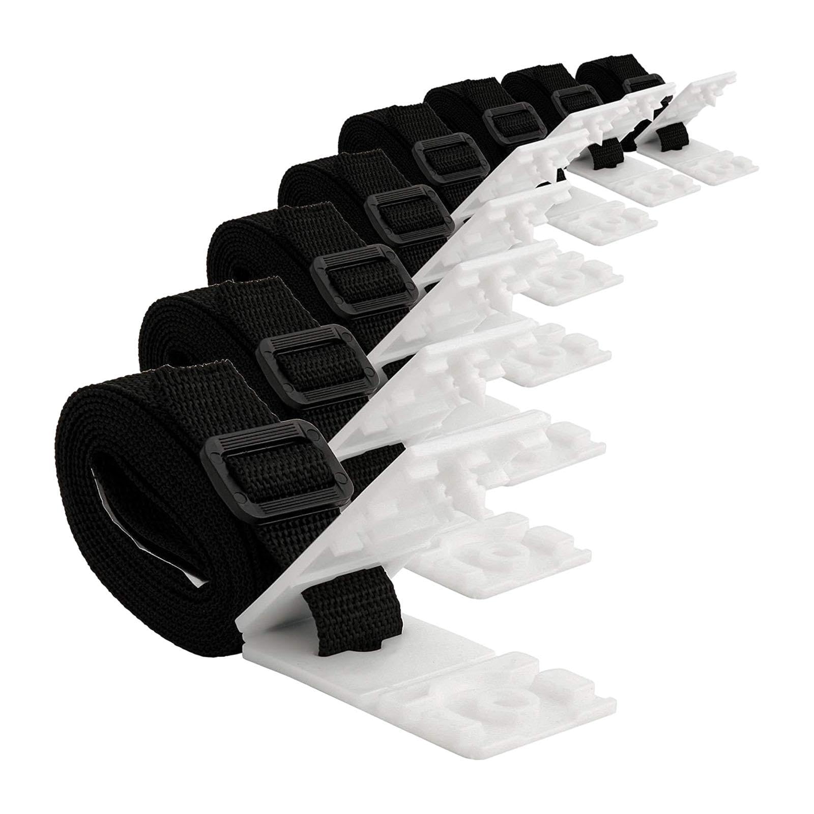 predolo Conjunto de 8 Cintas para Envoltura de Piscina, Accesorio de Enrollado de Cobertor Resistente y Ligero
