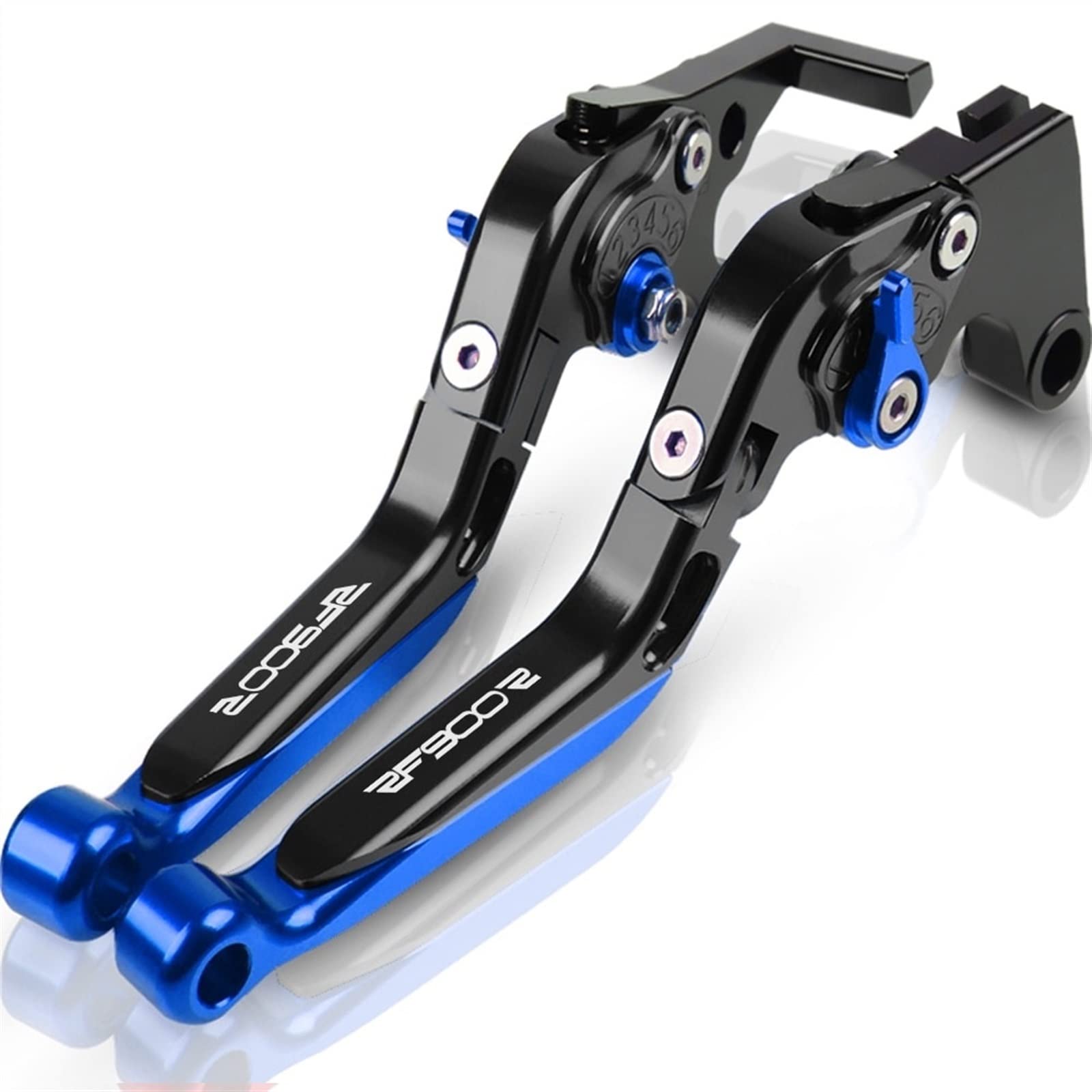 PIOYERG Compatible for Suzuki RF900R RF900 R 1994 1995 1996 1997 Motorcycle Folding Extendable Brake Clutch Levers Adjustable with CNC Accessories(8)