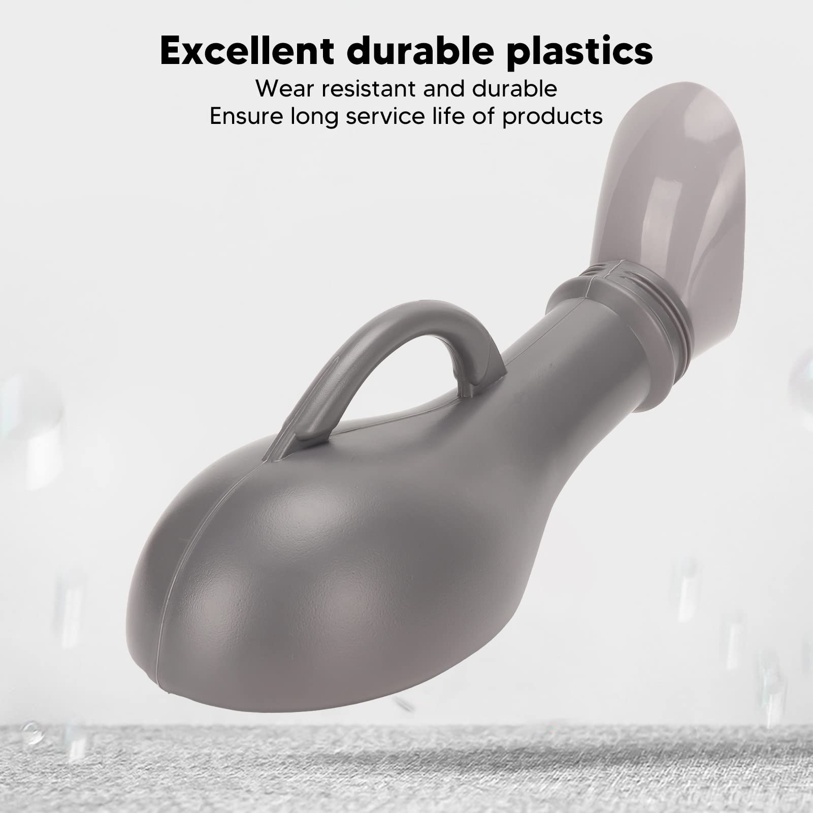 Bottiglia per Orinatoio Maschile, Bottiglia per pipì Maschile Portatile, Bottiglia per Orinatoio in Plastica Universale per Uomini e Anziani 1200 Ml
