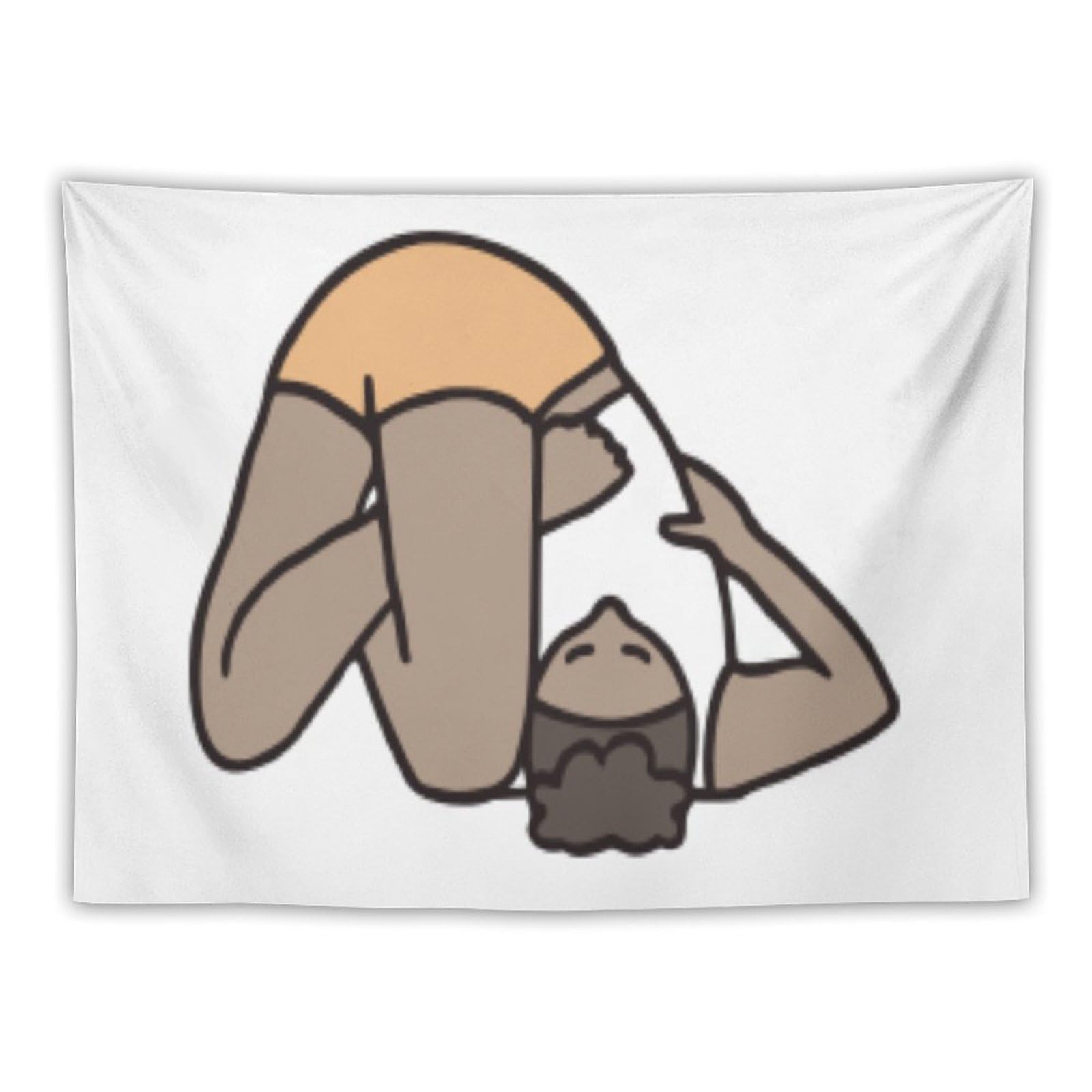 QENO Y Parshva-Pindasana in Sarvangasana Gifts Painting Tapestry Wall Art Bedroom Decorative Picture Prints Modern Decor 30"x40"