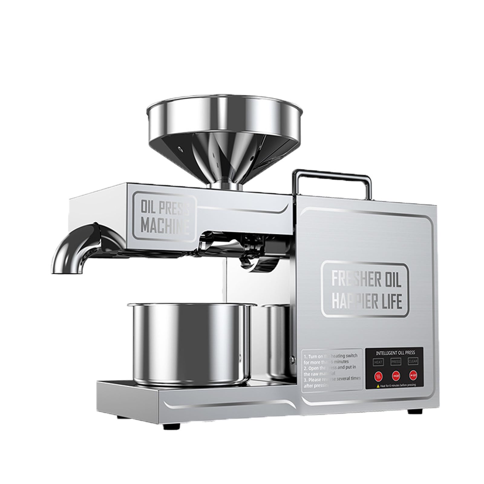 eQianyuan 820W Automatic Oil Press Machine 220V