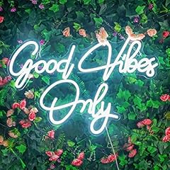 Good Vibes Only Neon Sign
