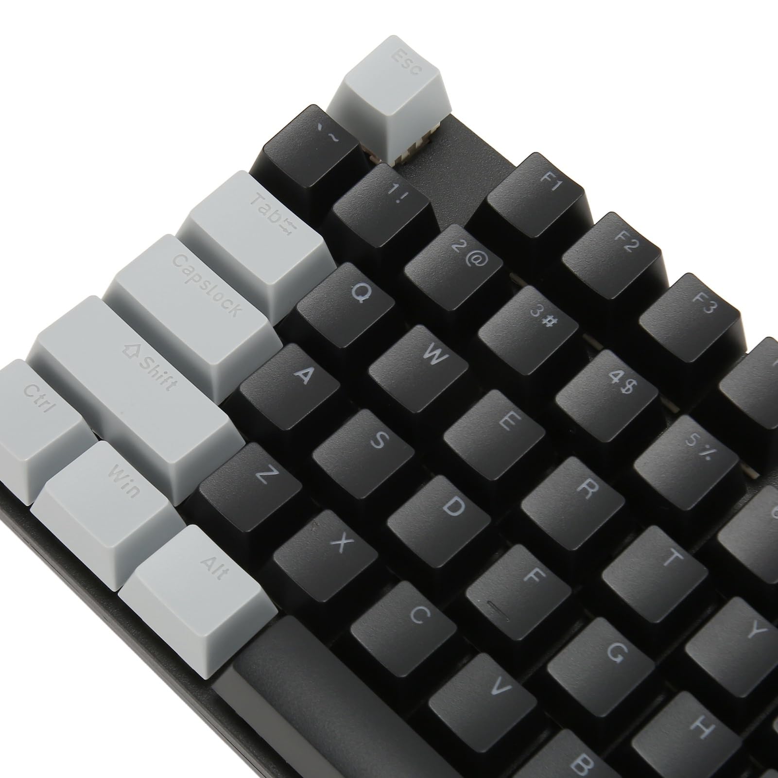 104 klawisze Pełnowymiarowa przewodowa klawiatura mechaniczna, przewodowa klawiatura do gier USB z klawiaturą numeryczną Czerwony przełącznik dla W INDOWS, dla graczy (.)