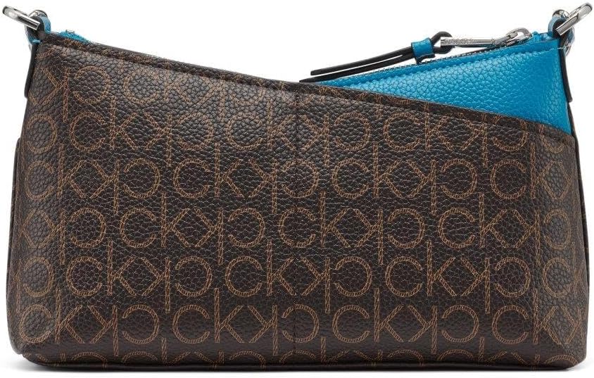 Calvin Klein womens Zoe Top Zip Chain Crossbody - Image 3