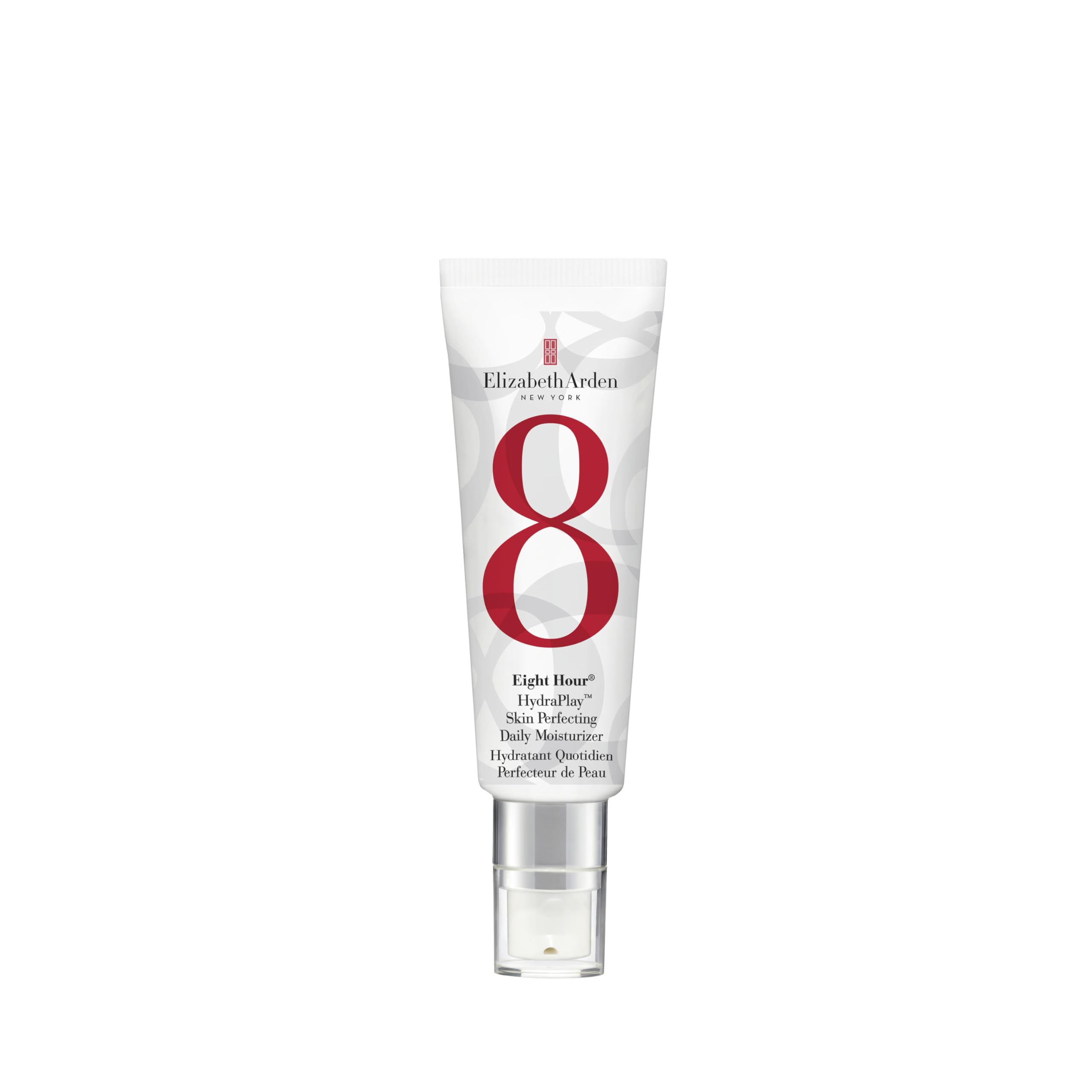 Elizabeth Arden - Eight Hour HydraPlay, Hautperfektionierende Tagesfeuchtigkeitspflege, Leichtgewichtig, Porenverfeinernd, Feuchtigkeitsspendende Vegane Creme für das Gesicht - 45 ml