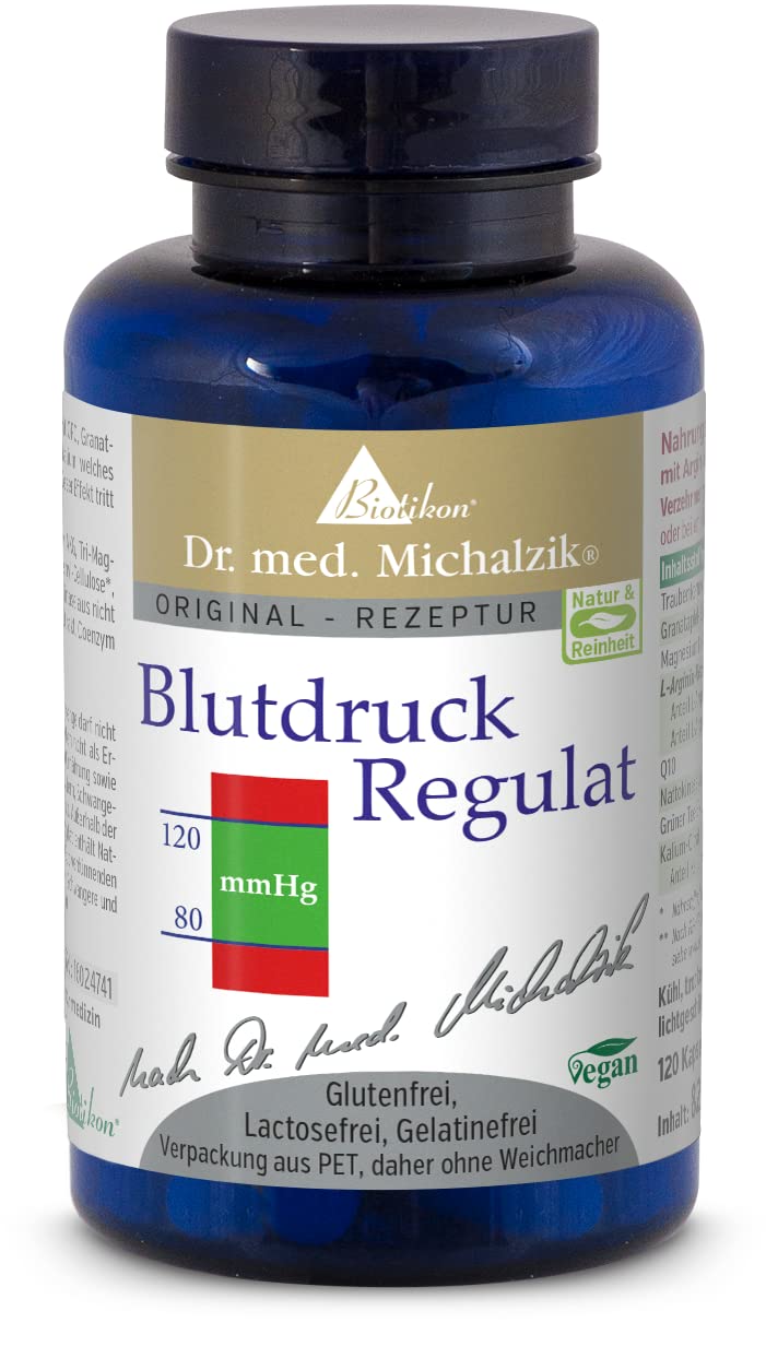 Blutdruck Regulat Dr. med. Michalzik - ohne Zusatzstoffe - von BIOTIKON®
