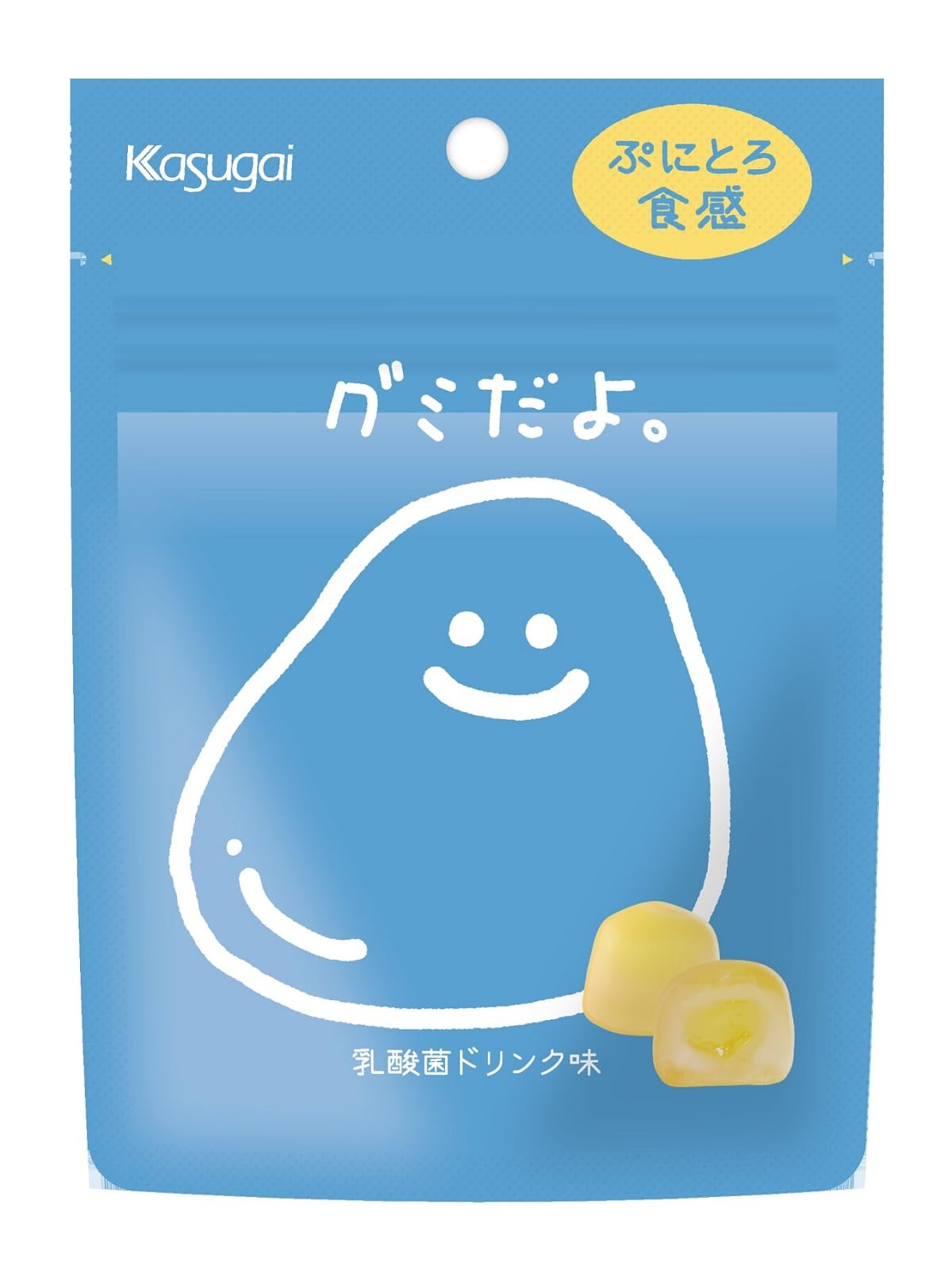 春日井製菓 グミだよ。乳酸菌ドリンク味 60g