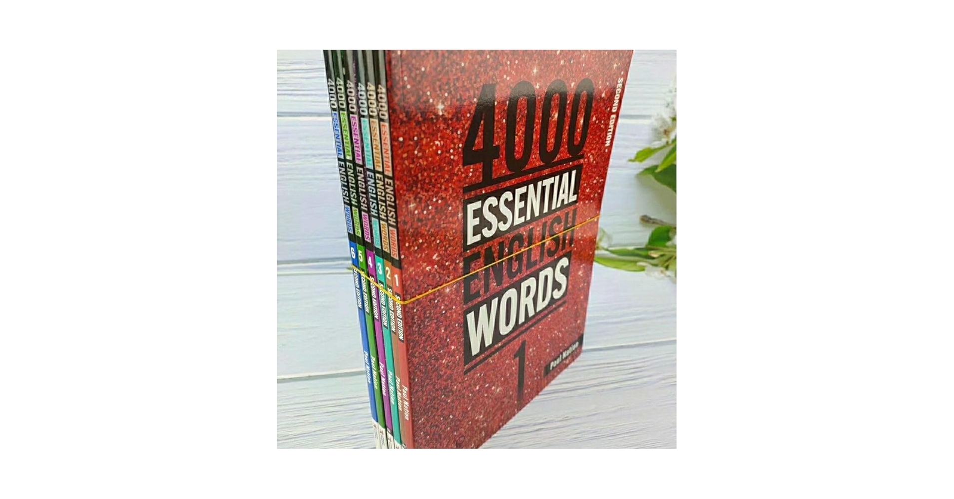 New 6 Books/Set 4000 Essential English Words Level 1-6 IELTS