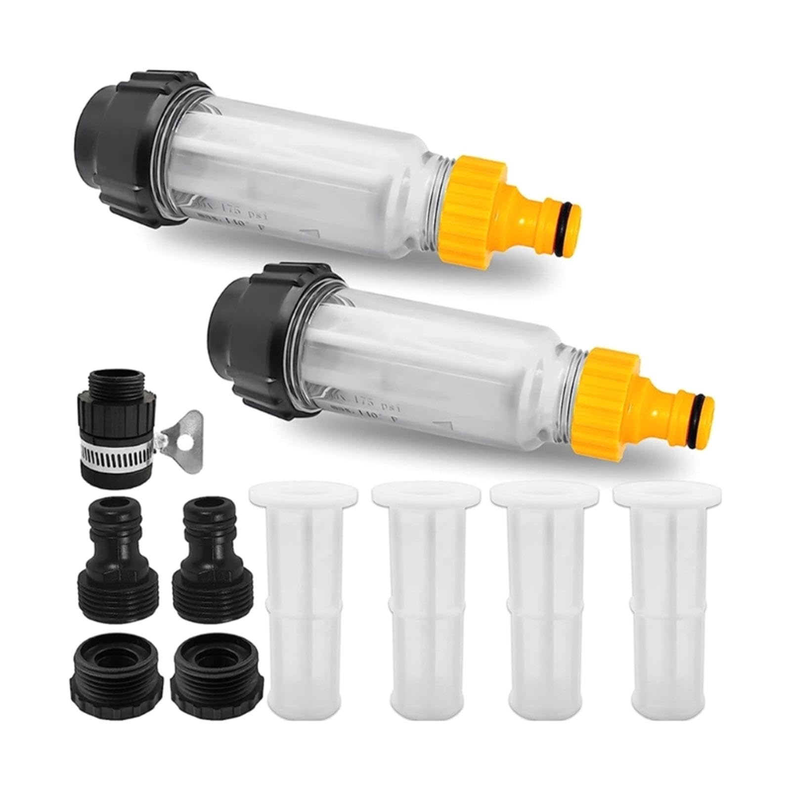 3/4 di pollice Giardino Irrigazione Filtro Agricoltura Irrigazione Tubo Acqua Connettore Rapido Lavaggio Tubo Da Giardino Adattatori Rapidi