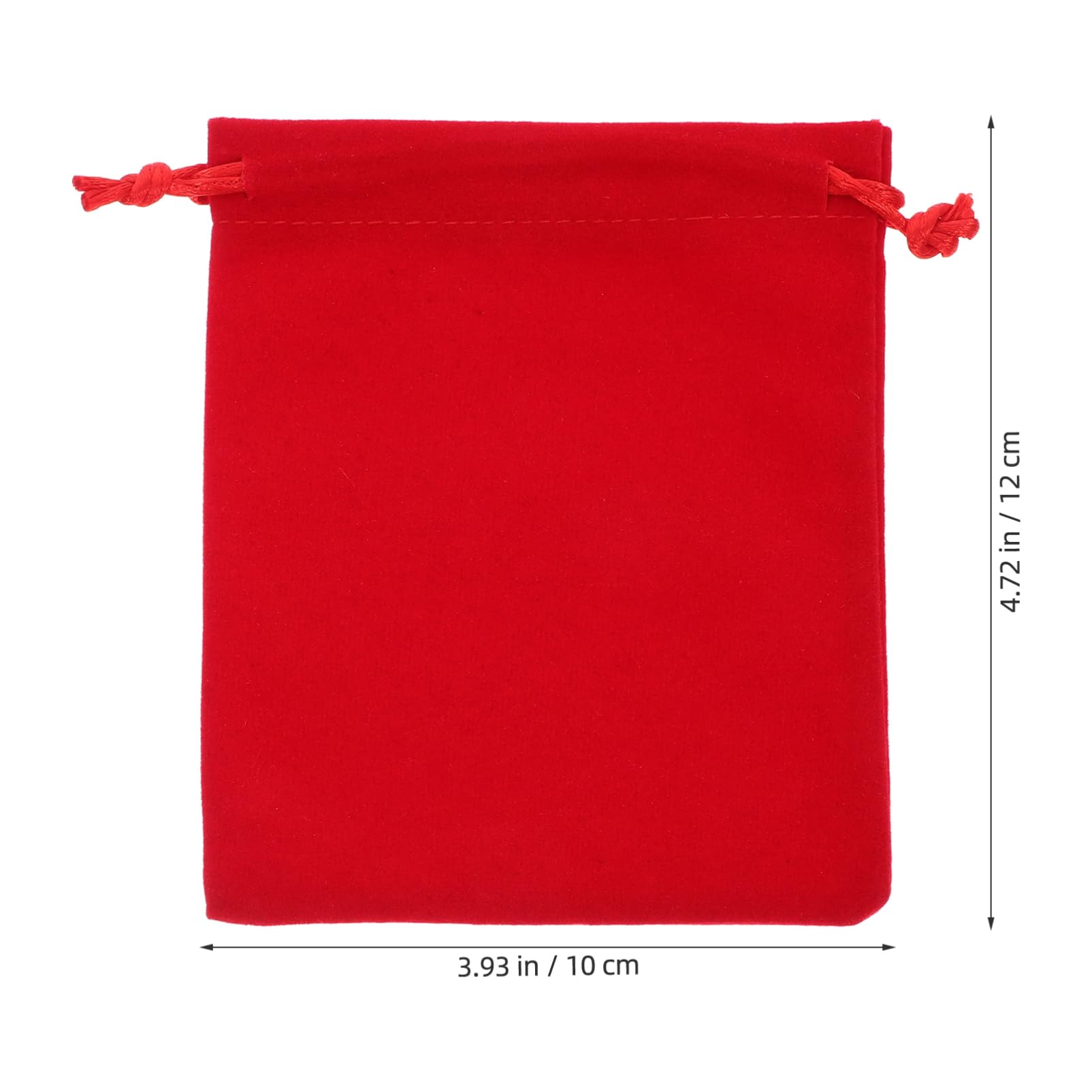 Healvian Pochettes à Cordon en Velours 48 Pièces 12x10cm pour Bijoux