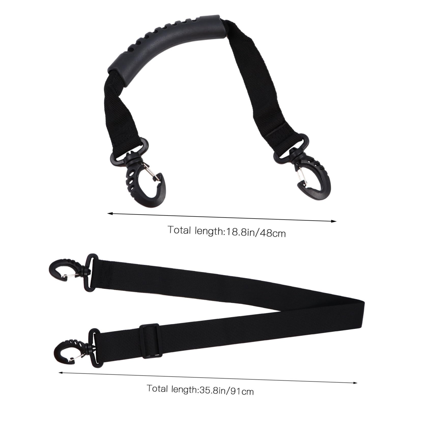 GOOHOCHY Snowboard Boot Holder Straps 2 Ski Boot Straps Roller Skates Strap Nylon Comfortable Shoulder Sling for Long Trips