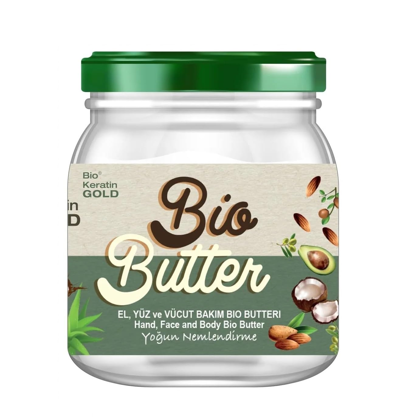 Bio Keratin Gold Butter Cilt Bakım Kremi 210 Ml Cam Kavanoz