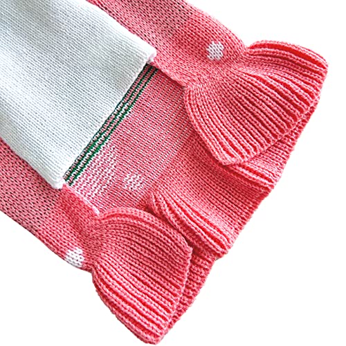 Chborchicen Pet Dog Sweaters Classic Knitwear Turtleneck Winter Warm Puppy Clothing Cute Strawberry And Heart Doggie Sweater thumb #6