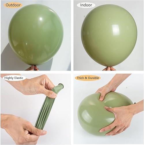 Miniatura 10 de Paquete de 150 globos metálicos dorados de diferentes tamaños, 18, 12, 10, 5 pulgadas, kit de arco de guirnalda de globos para cumpleaños,