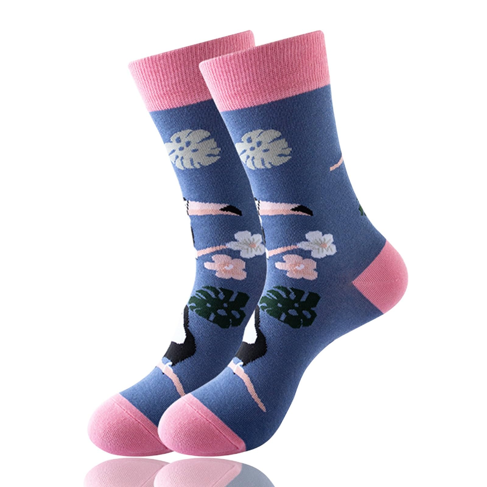 Chaussettes amusantes pour hommes en coton à motifs fantaisie Lot de 100 paires