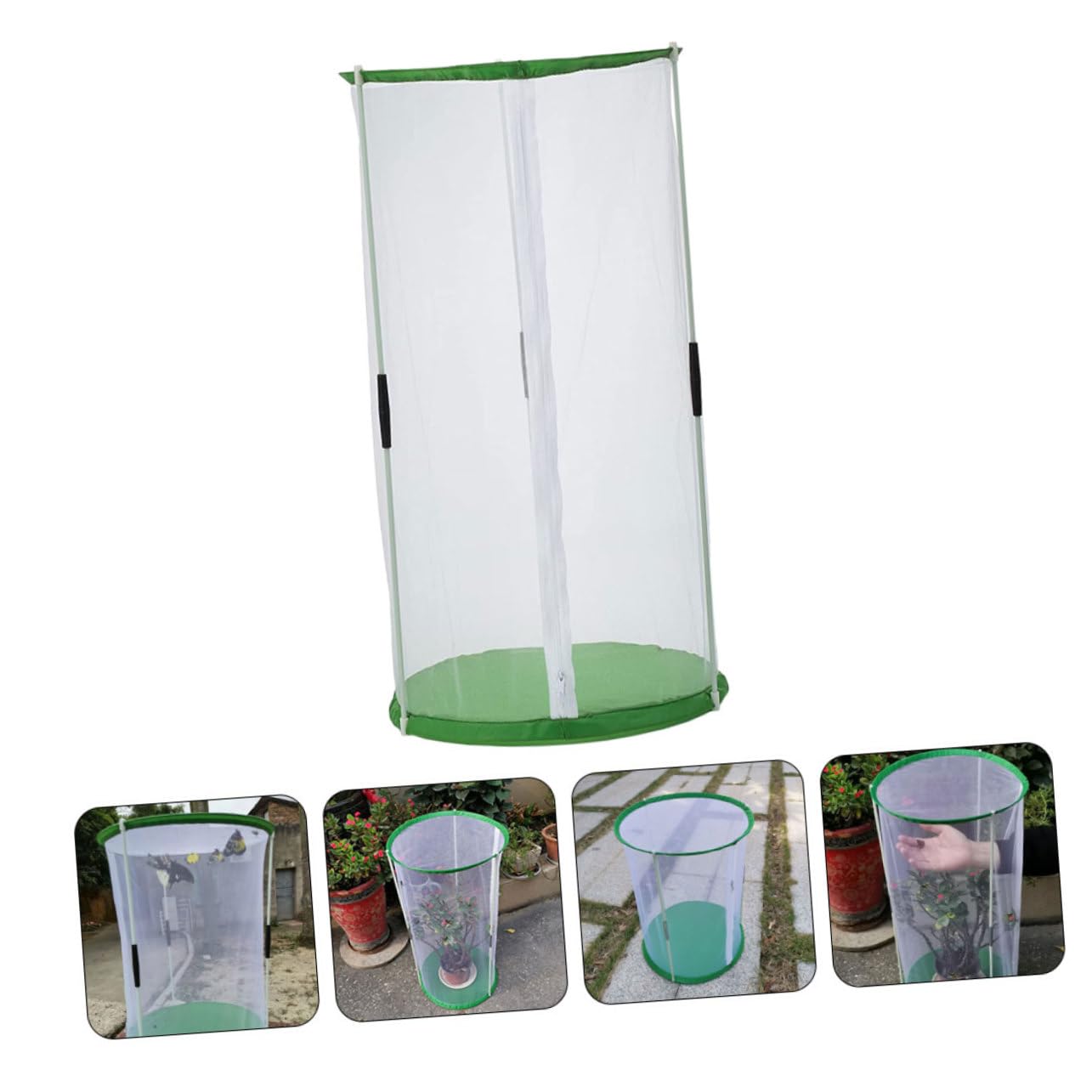 Leichter Insektenkäfig aus Polyester mit Sichtbarem Käfig Design als Schmetterlingszuchtkäfig und Beobachtungskäfig für Schmetterlinge und Insekten