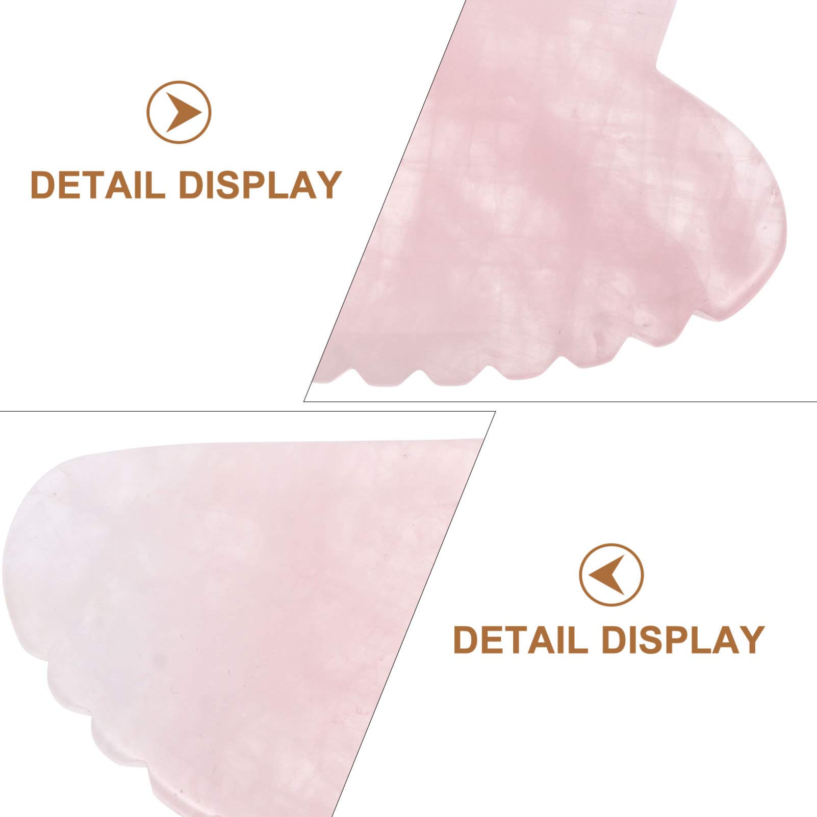 MAGICLULU 2 Pezzi Gua Sha Strumento Per Il Viso Guasha Raschietto Per Il Del Massaggio Del Corpo