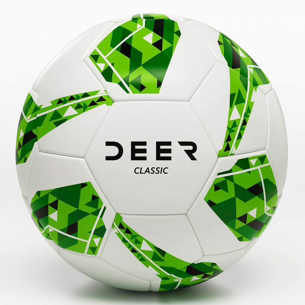 Deer Balón de fútbol clásico de 32 paneles