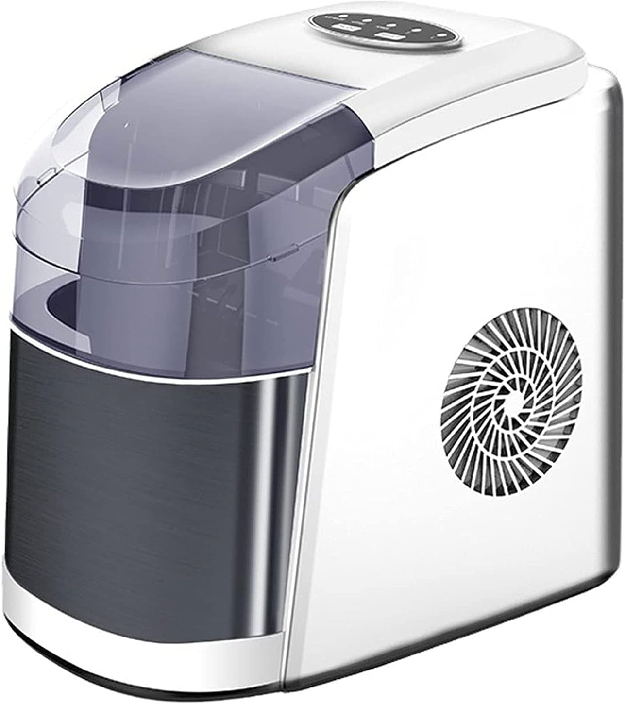 MUMUJJ Ice Makers Countertop, SelfCleaning Function, 33Lbs