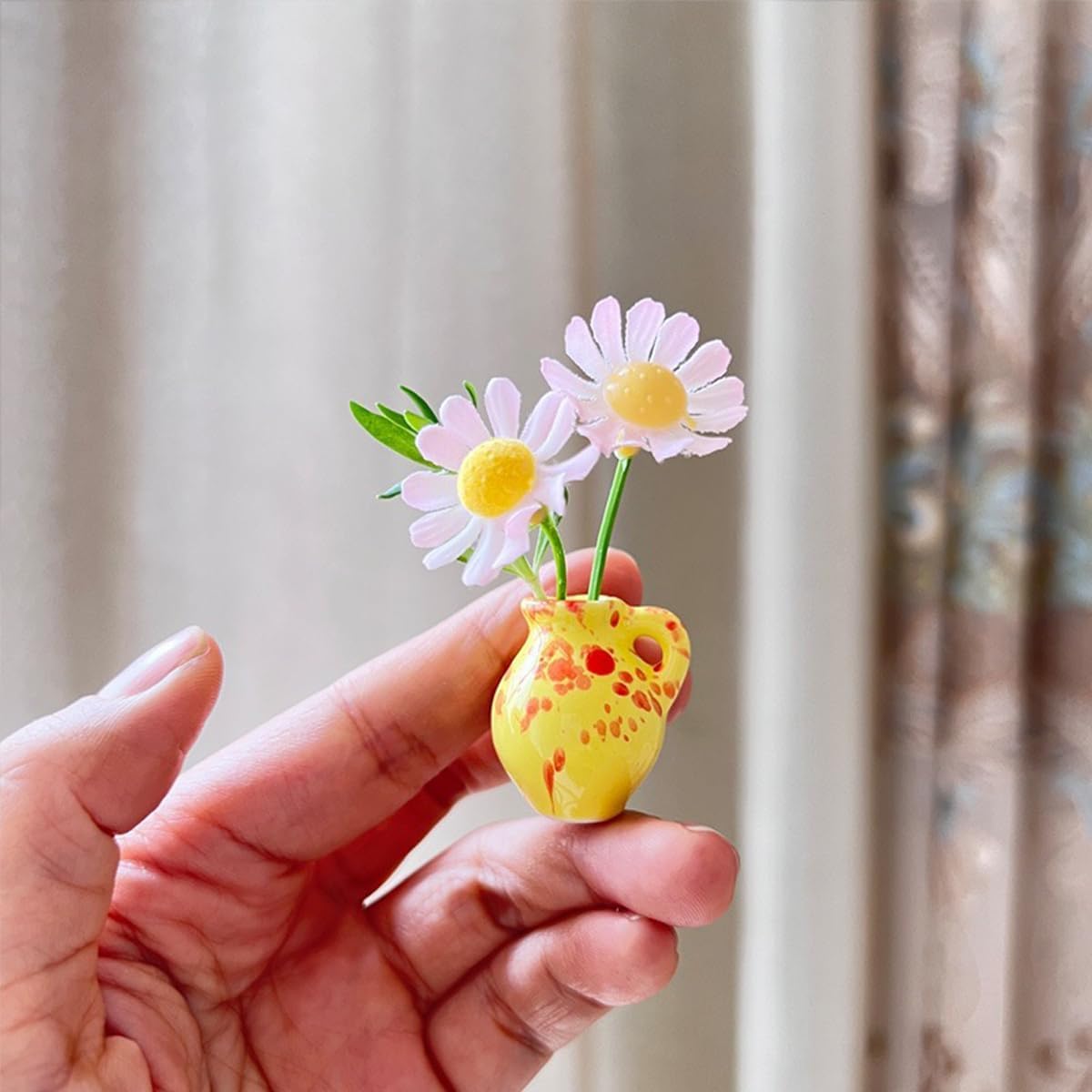Cheeky2006Dumbo 221番/500体限定 ミニチュアサイズ11cm 8 Adet Mini Buzdolabı Saksı Mıknatısları, Dekoratif Tasarımlı, 3D