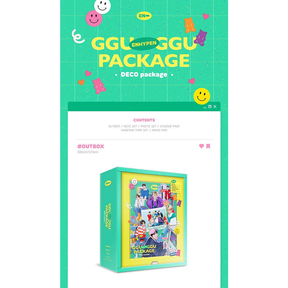 その他 ENHYPEN GGU GGU PACKAGE DECO package ENHYPEN GGU GGU Package [Deco Package] (incl. Random Enhypen