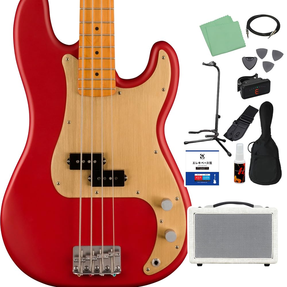 Amazon | Squier by Fender 40th Anniversary Precision Bass Vintage
