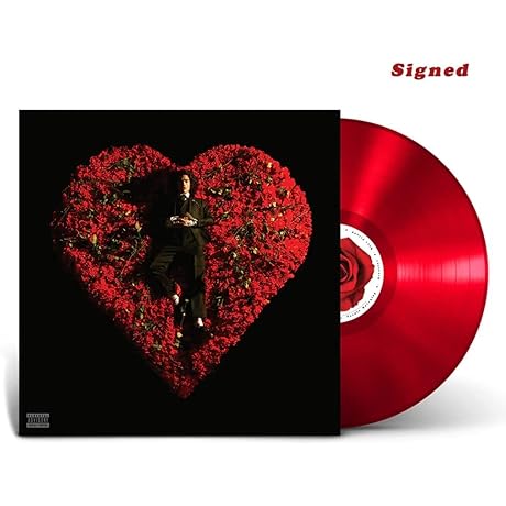 Superache - Exclusive Ruby Red Color Signed Vinyl LP