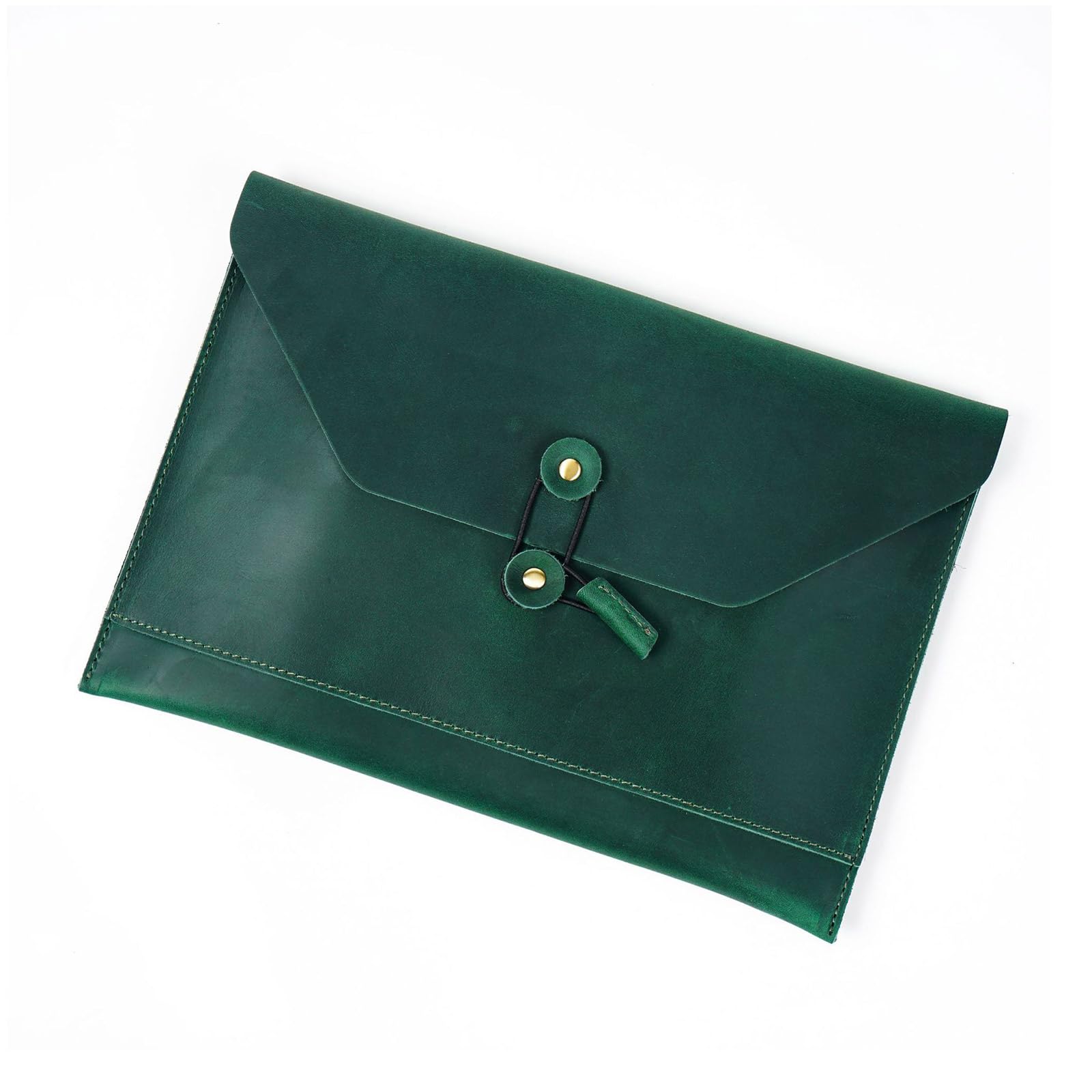 Porte-documents en cuir synthétique pour homme et femme