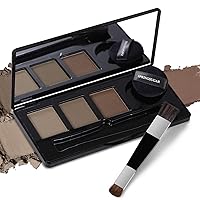 Vista 11 de Tinte de cabello para retoque de raíz, polvo de línea capilar mezclable de 3 colores para cobertura de canas, cobertura de raíces y bordes