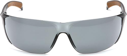Miniatura 3 de Carhartt Billings - Lentes de seguridad para el sol, con lente antivaho gris y DEWALT DPG94-1D Dominator, lente transparente